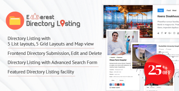 Everest Business Directory - A Complete Business Directory WordPress Plugin icon