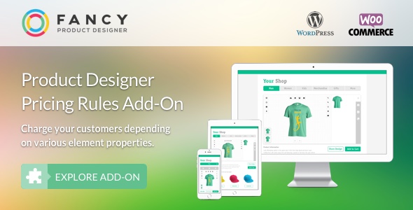 Fancy Product Designer Pricing Add-On | WooCommerce WordPress icon