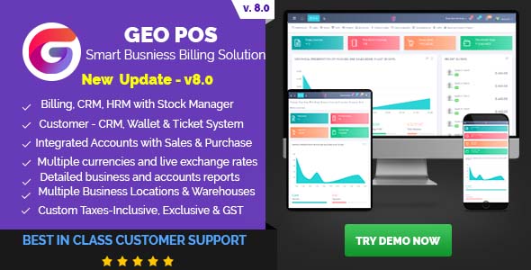 Geo POS - Point of Sale, Billing and Stock Manager Application icon