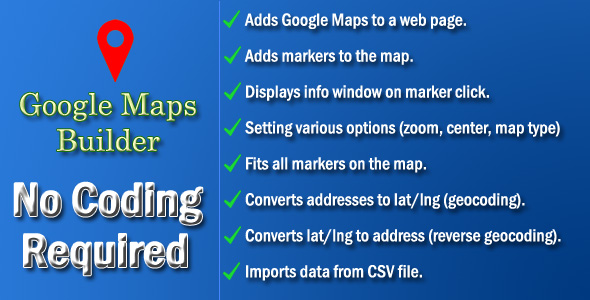 Google Maps Builder icon
