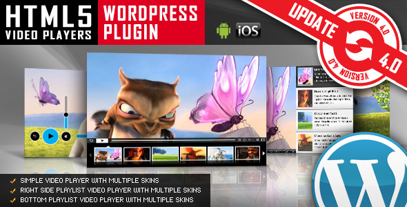 HTML5 Video Player WordPress Plugin icon