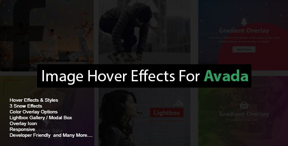 Image Hover Effects for Avada Builder icon