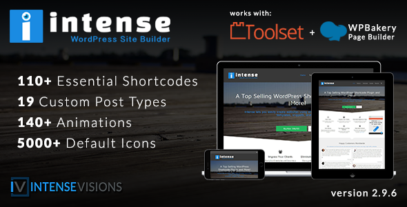 Intense - Shortcodes and Site Builder for WordPress    