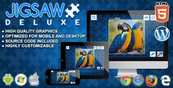 Jigsaw Deluxe - HTML5 Puzzle Game icon