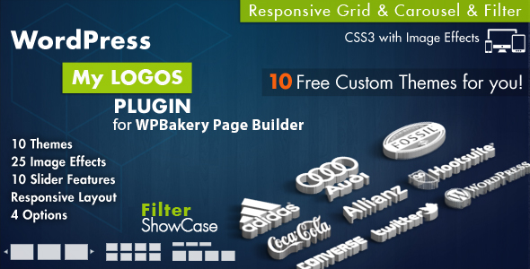 Logos Showcase for WPBakery Page Builder WordPress icon