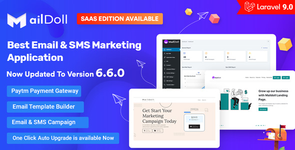 Maildoll - Email Marketing & SMS Marketing SaaS Application icon