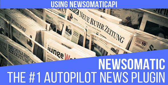 Newsomatic - Automatic News Post Generator Plugin for WordPress icon