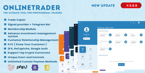 OnlineTrader - The ultimate tool for professional traders icon