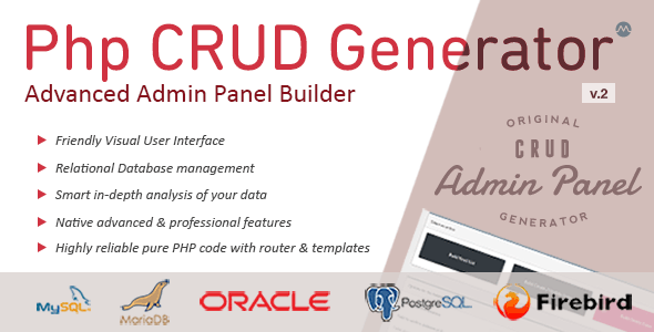 PHP CRUD Generator icon