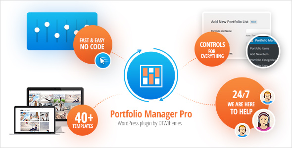 Portfolio Manager Pro - WordPress Responsive Portfolio & Gallery icon