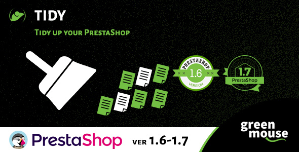 Prestashop Tidy - Cleaning, Optimization and Speed Up icon