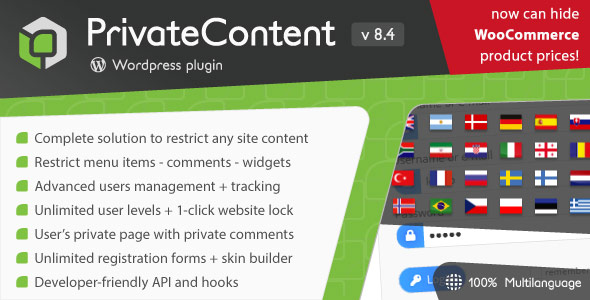 PrivateContent - Multilevel Content Plugin icon