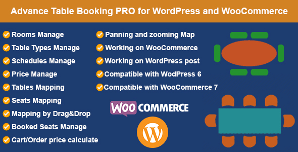 Restaurant Reservation - Table Booking with Seat Reservation for WooCommerce icon