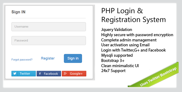Secure-PHP-Login & Registration System icon