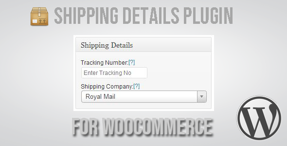 Shipping Details Plugin for WooCommerce icon