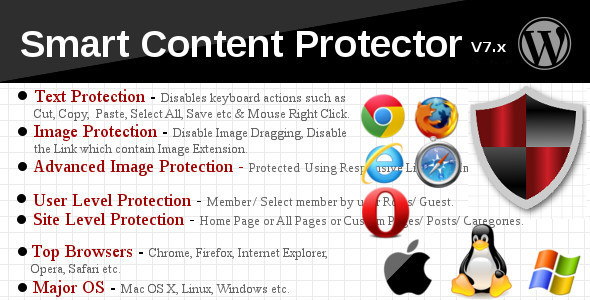 Smart Content Protector - Pro WP Copy Protection icon