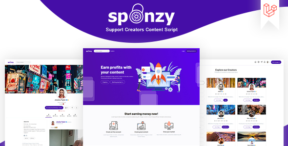 Sponzy - Support Creators Content Script icon