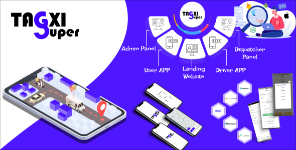 Tagxi Super - Taxi + Goods Delivery Complete Solution icon