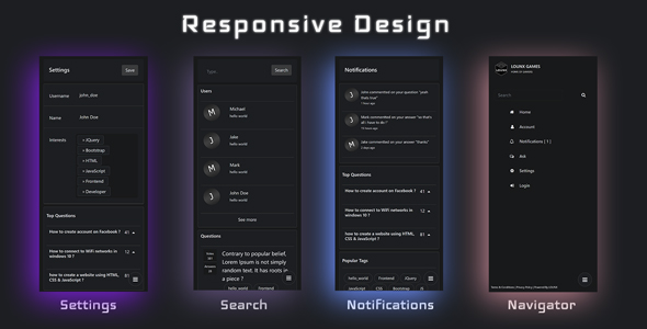 The Best Forum HTML template icon