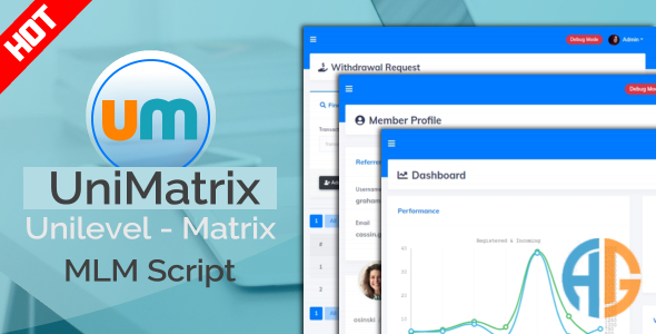 UniMatrix Membership - MLM Script icon