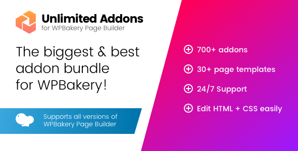 Unlimited Addons for WPBakery Page Builder    