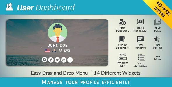 UserPro Dashboard icon