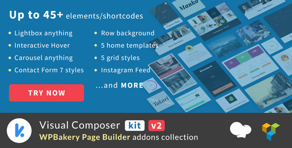 VCKit - WPBakery Page Builder addons collection (formely Visual Composer) icon