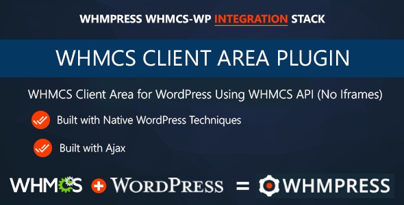 WHMCS Client Area for WordPress by WHMpress icon