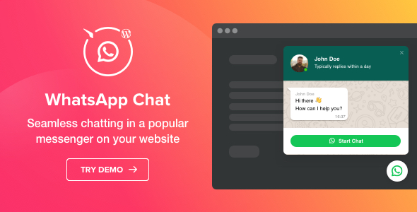 WhatsApp Chat - WordPress WhatsApp Chat icon