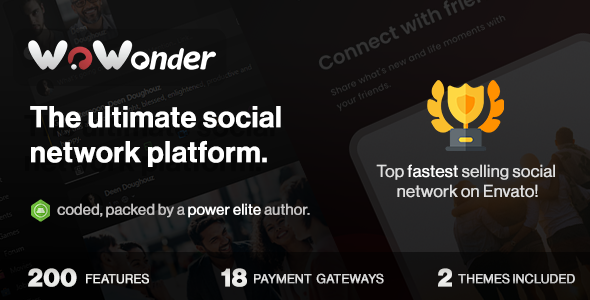 WoWonder - The Ultimate PHP Social Network Platform    