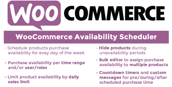 WooCommerce Availability Scheduler icon