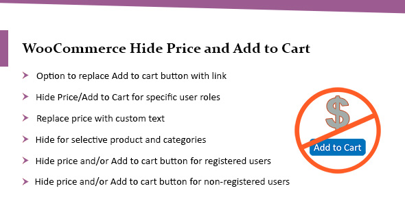 WooCommerce Hide Price & Add to Cart Button Plugin - Lite icon