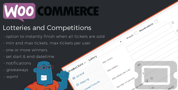 WooCommerce Lottery - WordPress Competitions and Lotteries, Lottery for WooCommerce icon