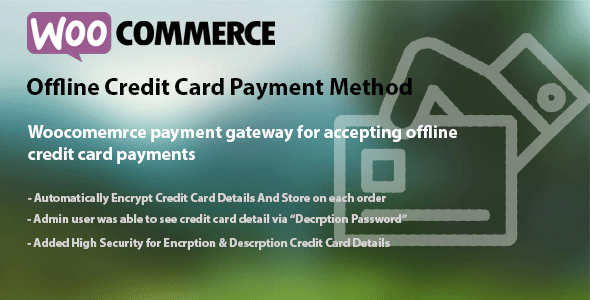 WooCommerce Offline Credit Card Payment Method icon