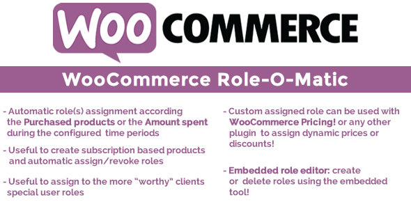 WooCommerce Role-O-Matic icon
