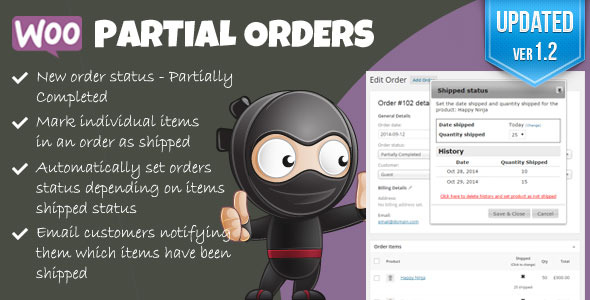 Woocommerce Partial Orders icon