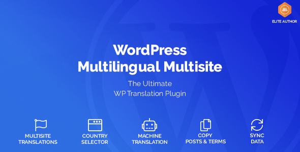 WordPress Multilingual Multisite icon