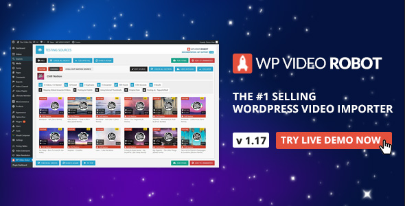 WordPress Video Robot - The Ultimate Video Importer icon