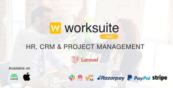 Worksuite Saas - Project Management System    