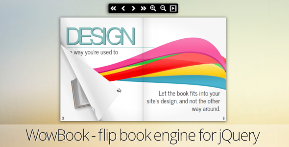 WowBook, a flipbook jQuery plugin icon