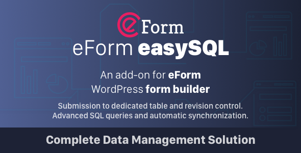 eForm Easy SQL - Submission to DB & Revision Control icon