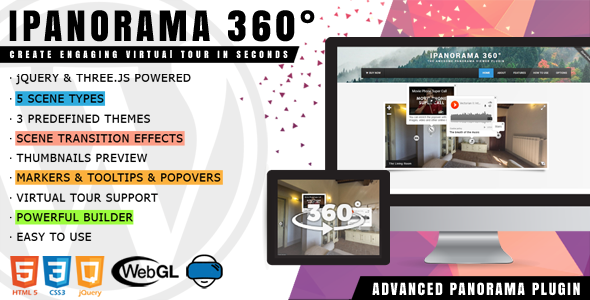 iPanorama 360° - Virtual Tour Builder for WordPress icon