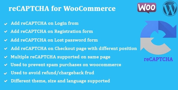 reCAPTCHA for WooCommerce icon