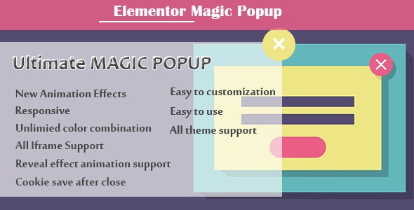 Elementor - Ultimate Magic Popup - CodeCanyon Item for Sale