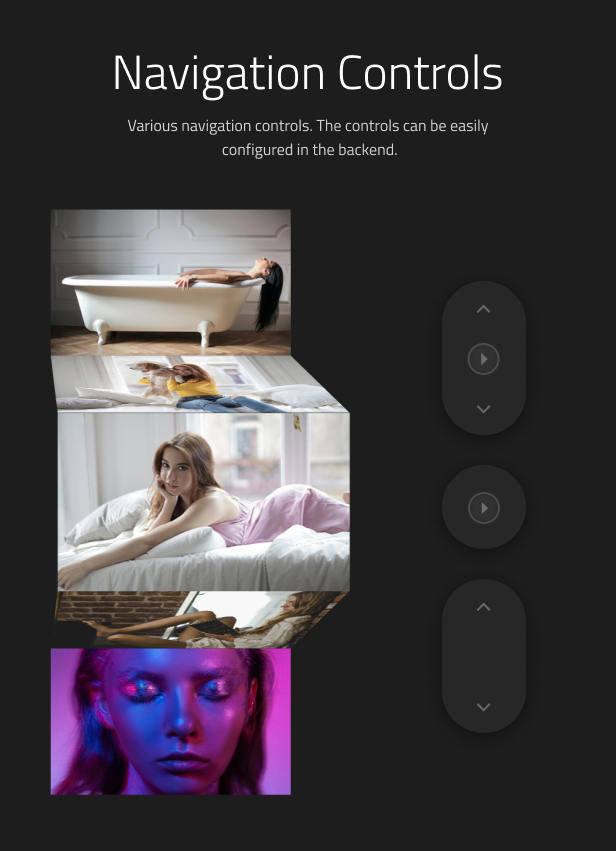 Vertical Simple 3D Coverflow Sliders - code.market