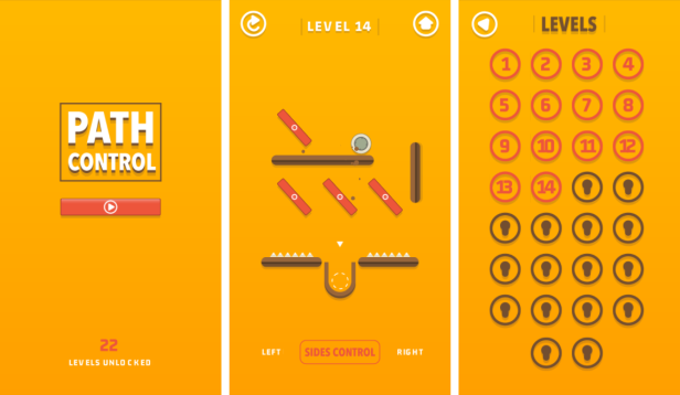 Path Control - HTML5 Game (Construct3) - 1