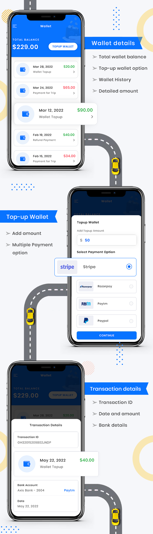 Cabme Flutter Complete Taxi Booking Solution Flutter Full