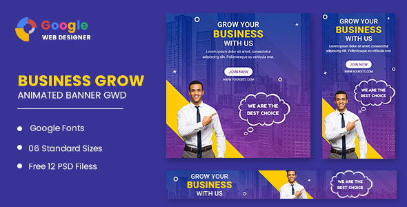 Business Animated Banner Google Web Designer icon
