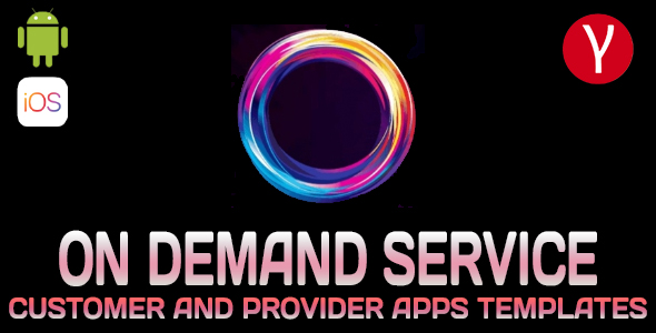 On Demand Service Template - 2 Apps Customer and Provider - Flutter iOS and Android Template icon