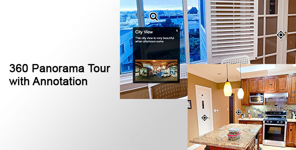 360 Panorama Tour with Annotation icon